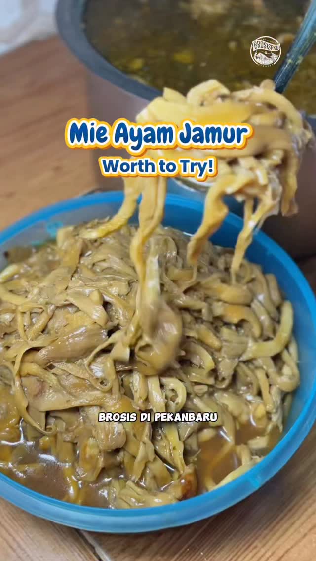 Mie Ayam Jamur Warisan Wonogiri di Pekanbaru