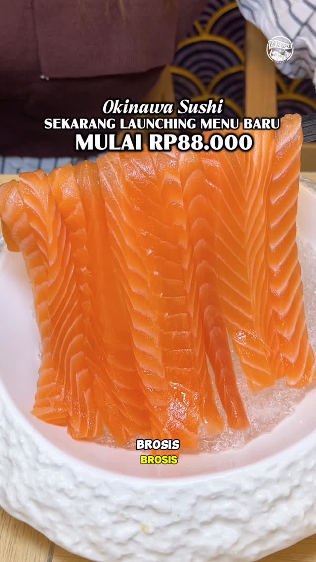 Cicip Menu Baru Okinawa Sushi Pekanbaru