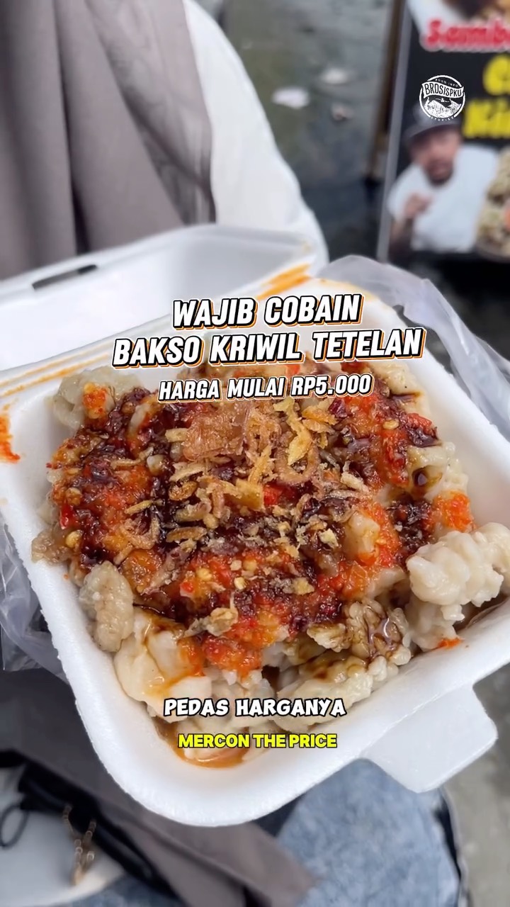 Bakso Kriwil Pedas Khas Pekanbaru