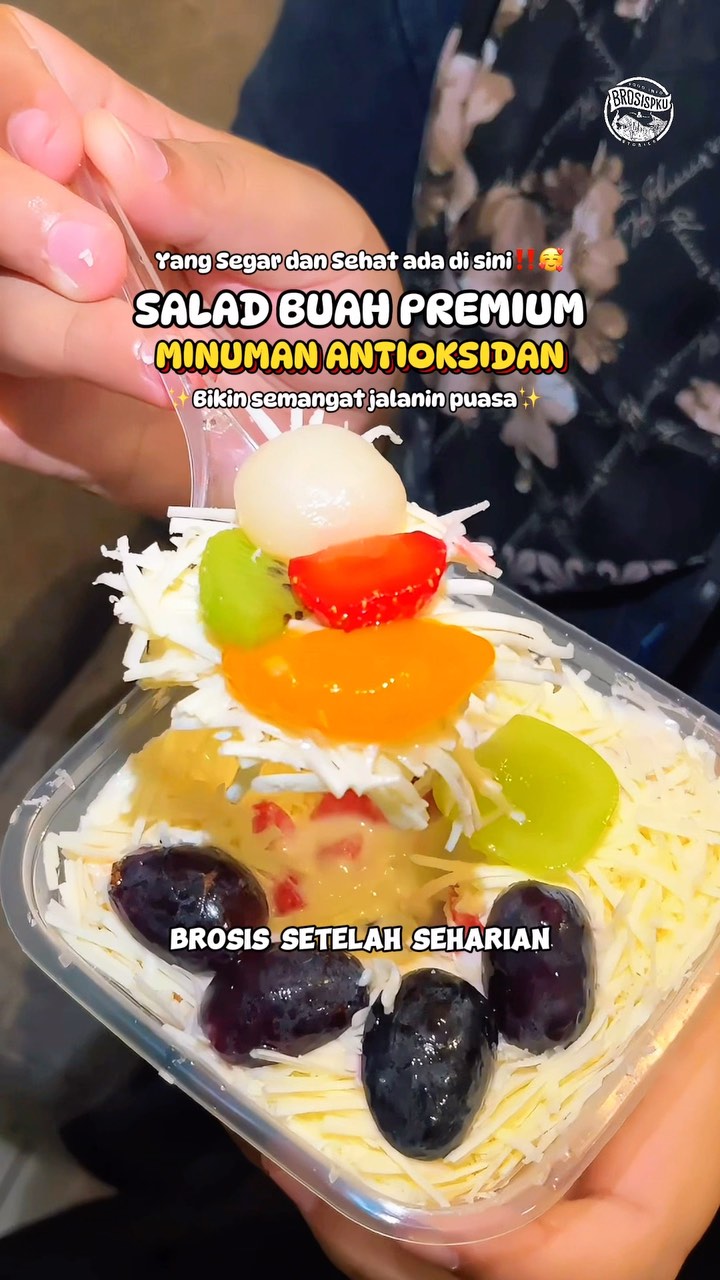Salad Buah Premium Pekanbaru di Happylicious House