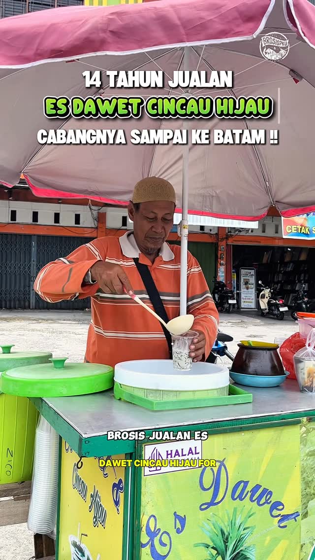 Legendary Es Dawet Cincau in Pekanbaru