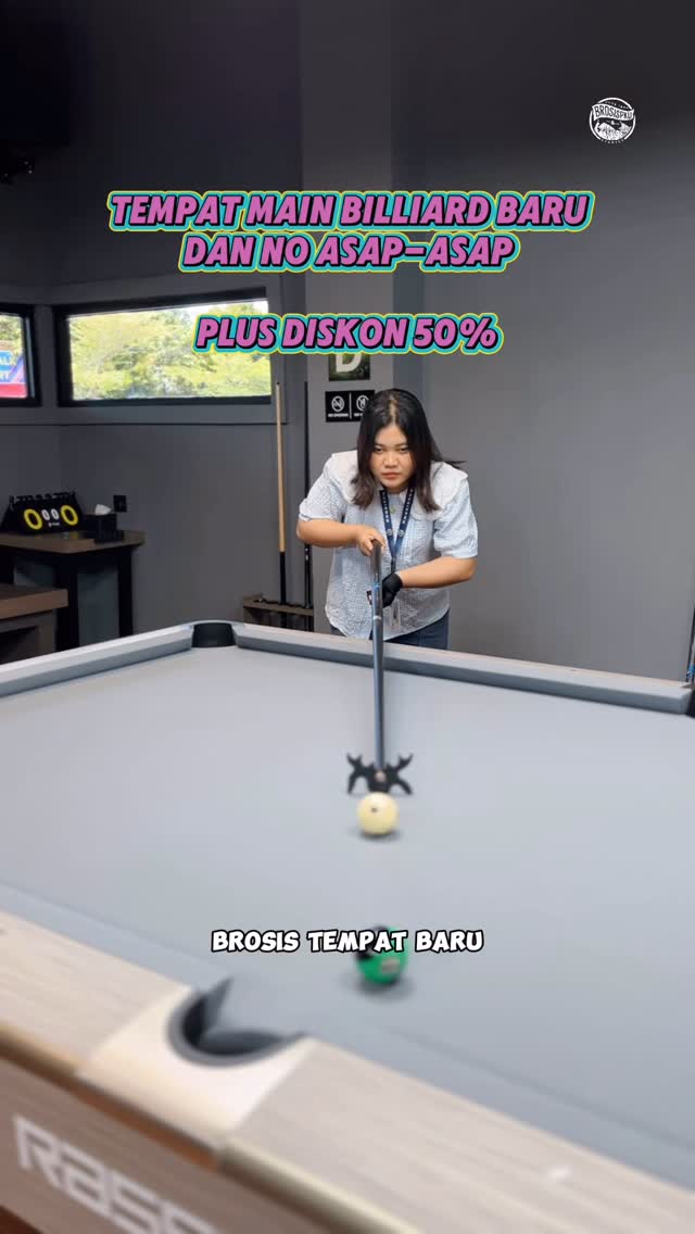 Billiard Bebas Asap di Pekanbaru