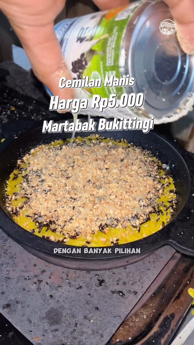 Martabak Manis Rp5,000 di Pekanbaru