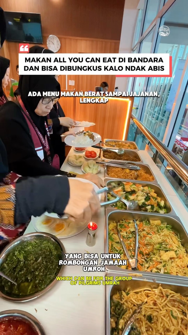Temukan HW Coffee, Prasmanan All You Can Eat di Bandara Pekanbaru