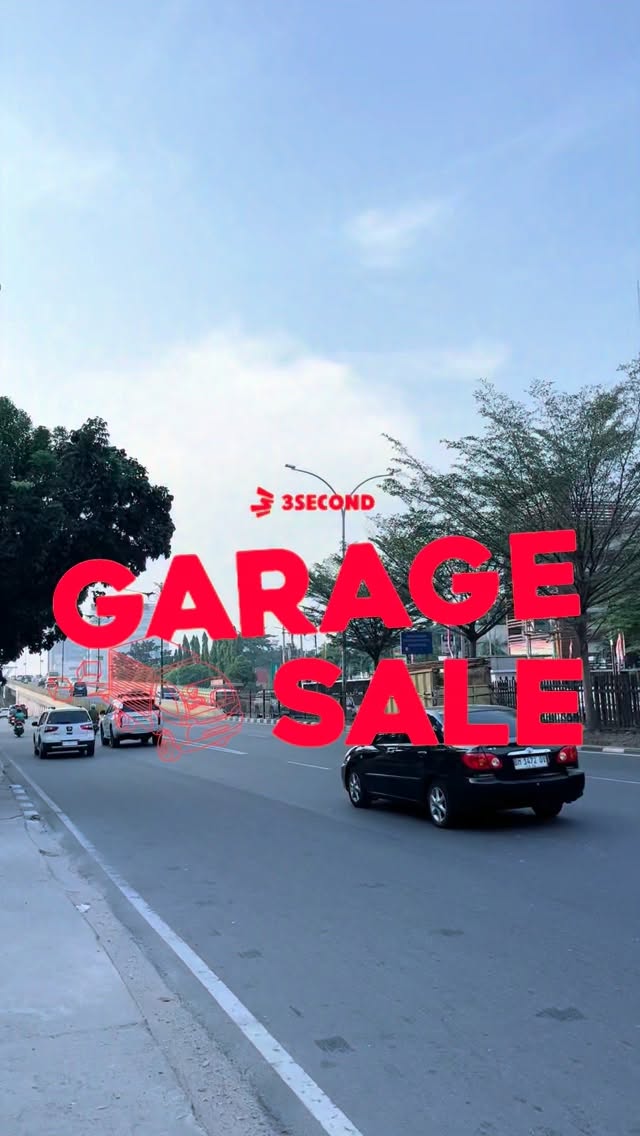 Garage Sale 3Second Pekanbaru Diskaun Sehingga 70%