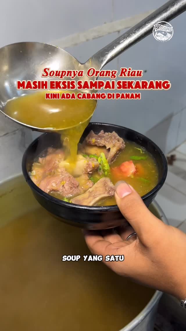 Nikmati Sup Tunjang Khas Pekanbaru