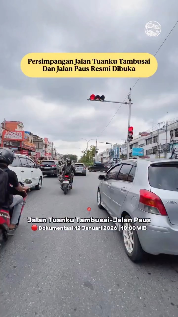 Navigasi Lancar Simpang Tuanku Tambusai Pekanbaru