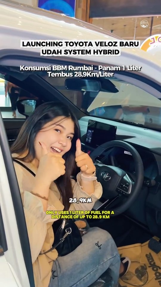 Toyota Expo Pekanbaru: New Veloz Hybrid EV