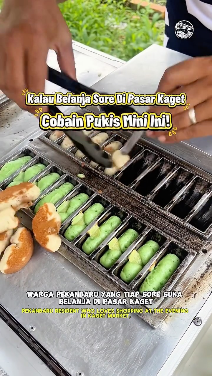 Cicipi pukis mini legendaris di Pekanbaru