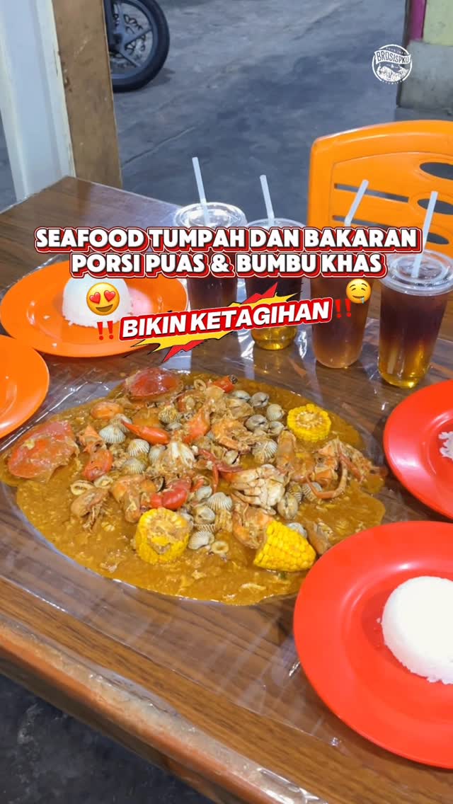 Jelajah Seafood Tumpah di Pekanbaru