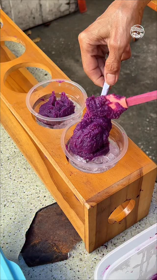 Sensasi Es Ubi Ungu Creamy di Pekanbaru