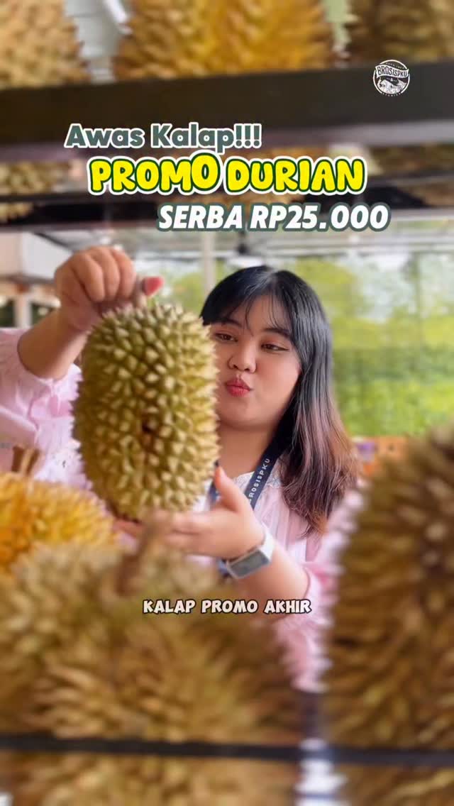 Durian Mulai Rp25.000 di Pekanbaru
