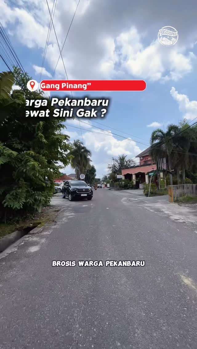 Gang Pinang, Jalan Pintas Unik di Pekanbaru