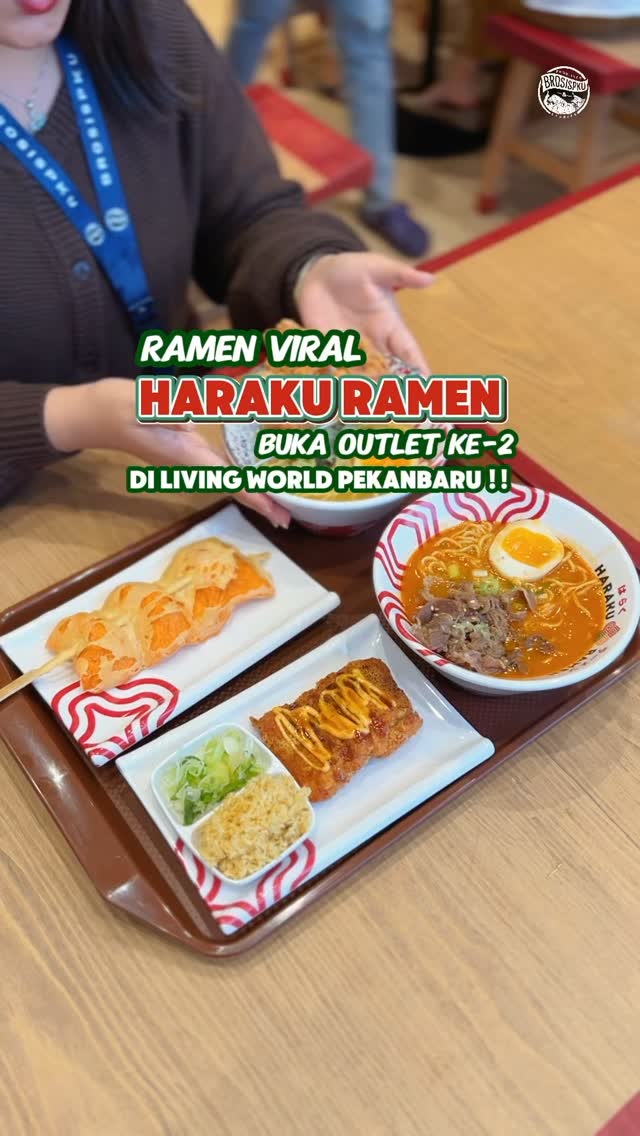 Haraku Ramen Grand Opening di Pekanbaru