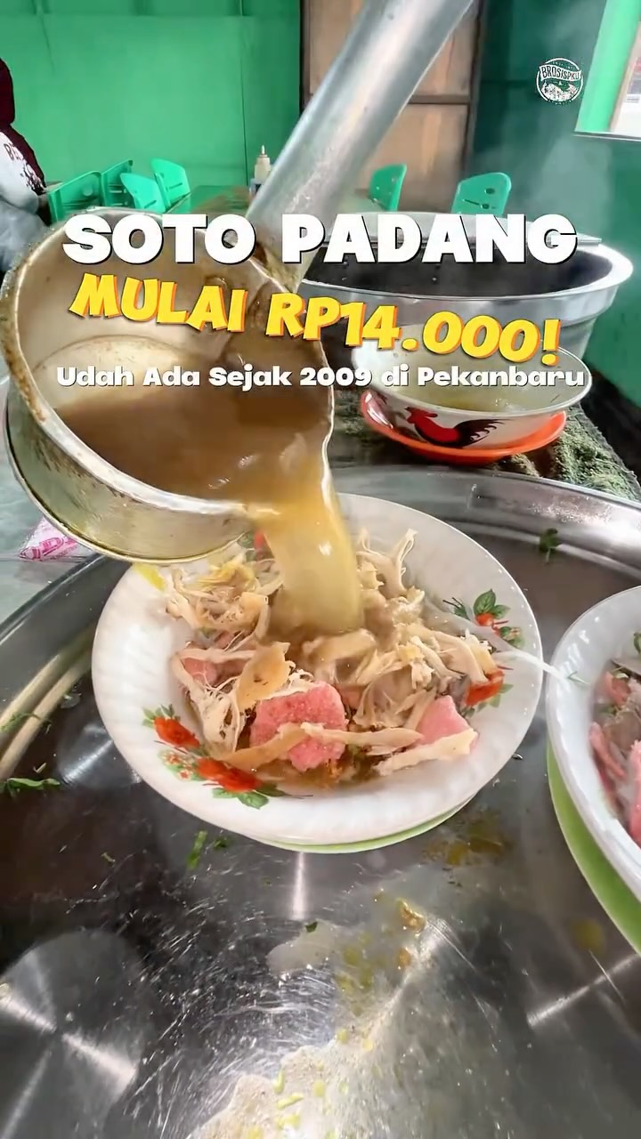 Soto Padang Autentik di Pekanbaru