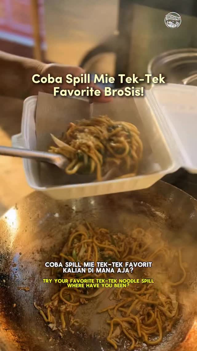Nikmati Mie Tek-Tek di Panam Pekanbaru