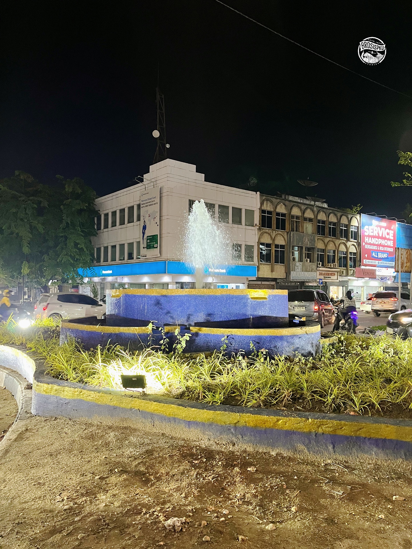 Air Mancur Baru di U-turn Pekanbaru