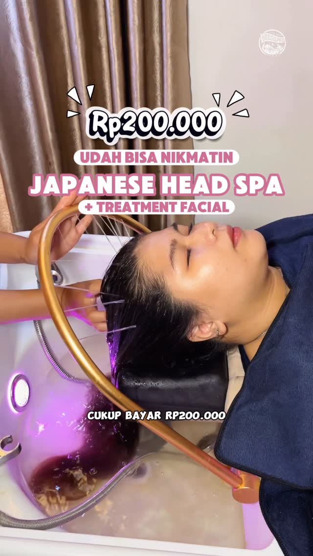 Promo Japanese Head Spa & Facial di Pekanbaru