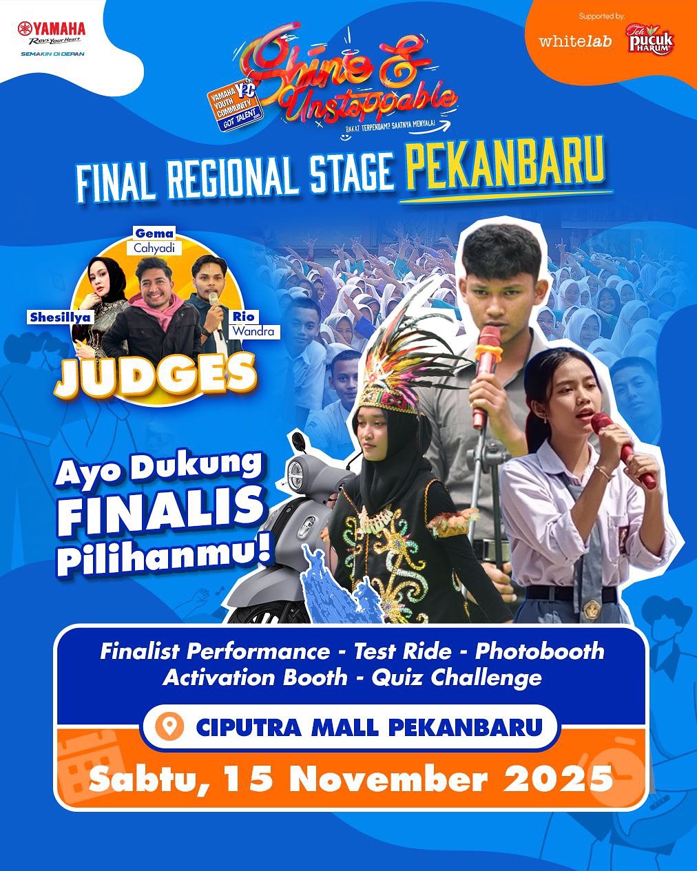 Final Yamaha Youth Community di Pekanbaru