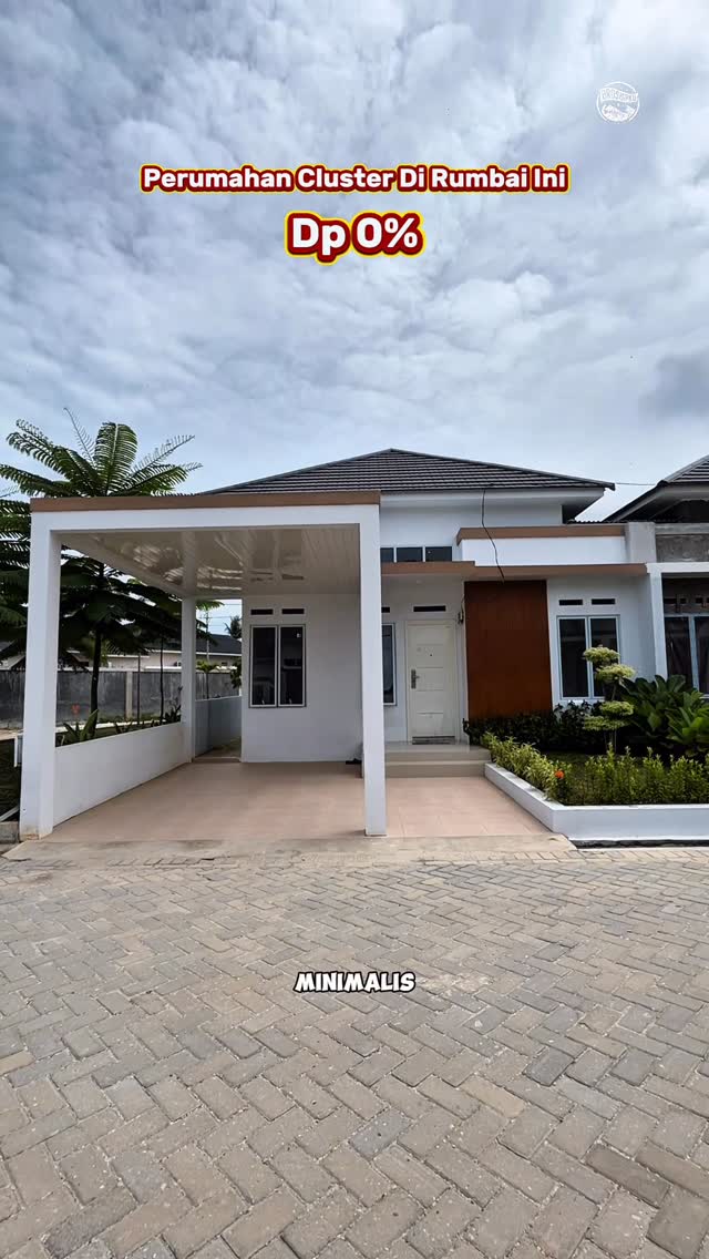 Rumah Cluster Modern Minimalis di Pekanbaru