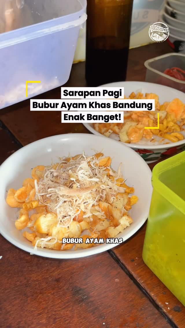Sarapan Bubur Ayam Lezat di Pekanbaru