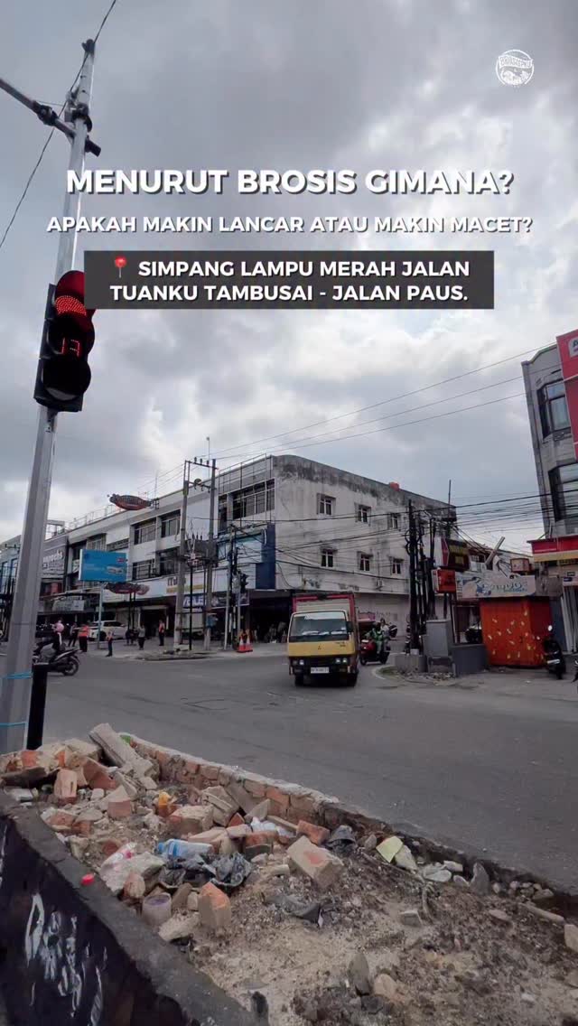 Pekanbaru新红绿灯路口