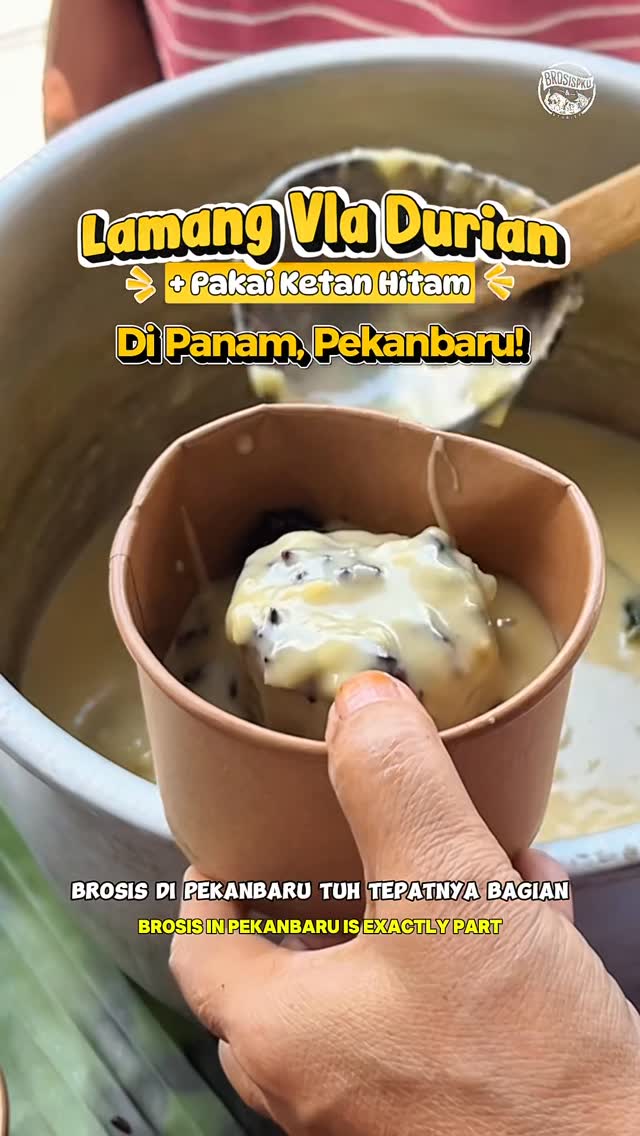 Nikmati Lemang Durian Autentik di Pekanbaru