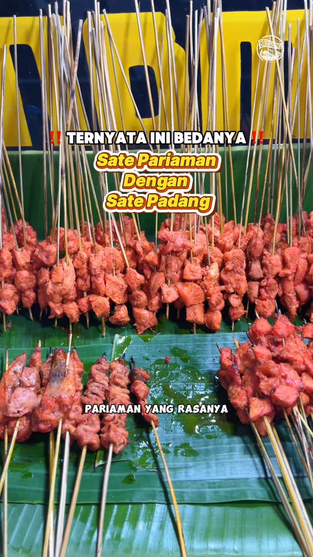 Nikmati Sate Pariaman Lezat di Pekanbaru