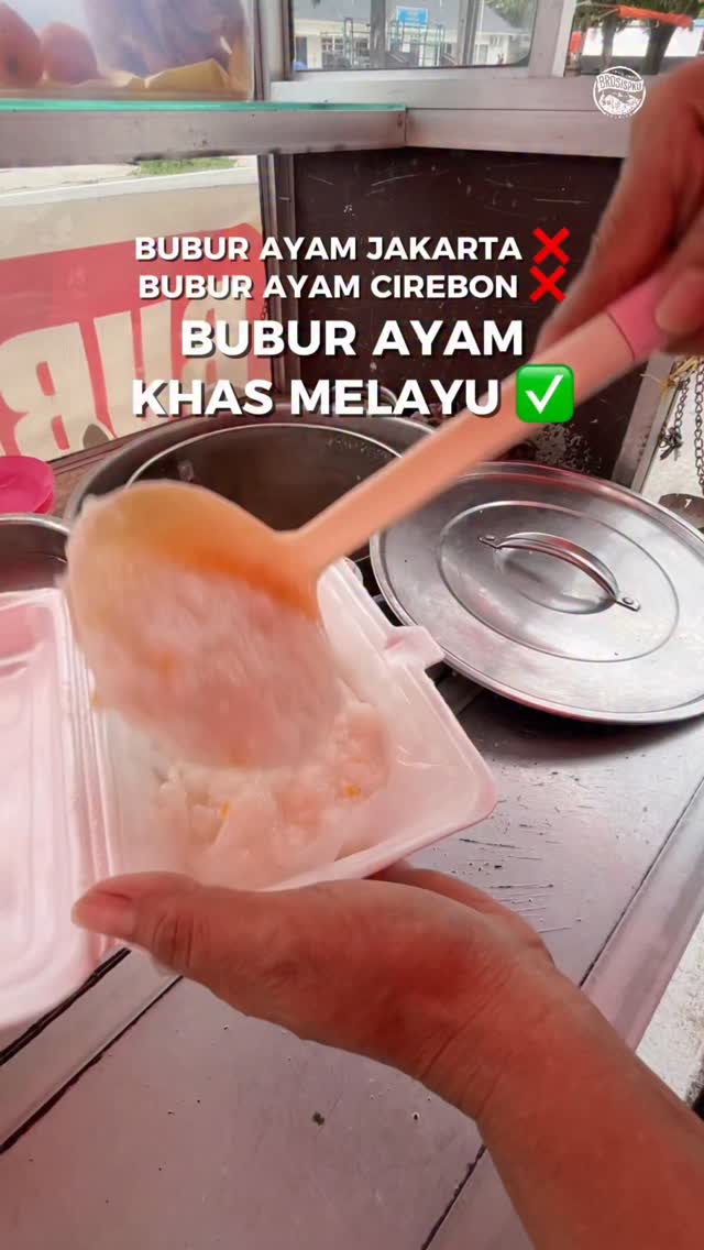 Bubur Ayam Khas Melayu di Pekanbaru
