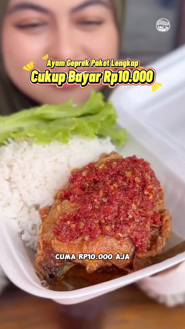 Makanan Murah Pekanbaru: Ayam Geprek Zizi