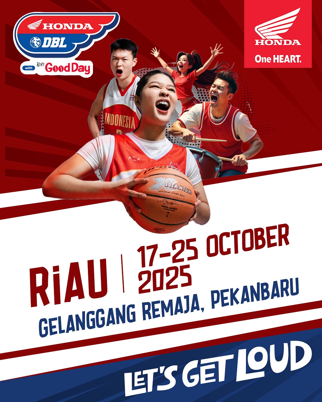 Nonton DBL Honda Pekanbaru 2025