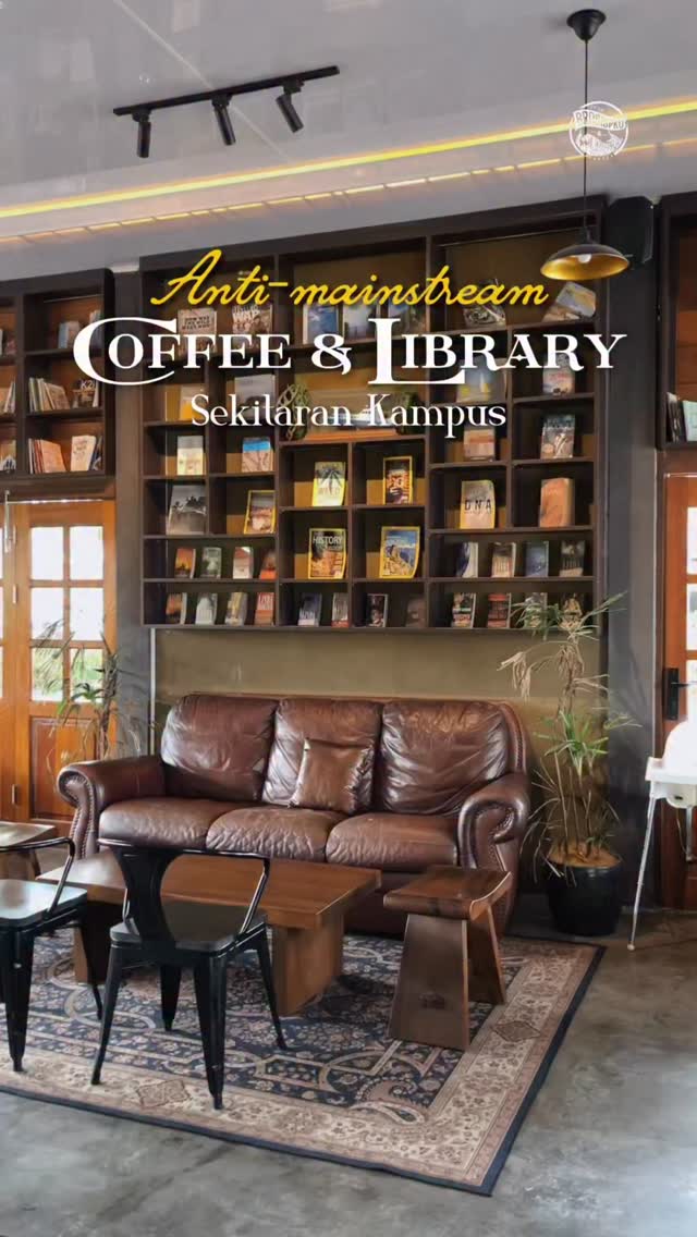 Nikmati Cafe & Perpustakaan Unik di Pekanbaru