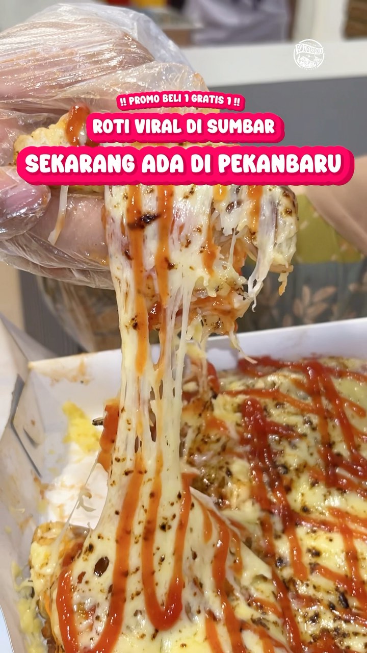 Roti John Asli Tiba di Pekanbaru