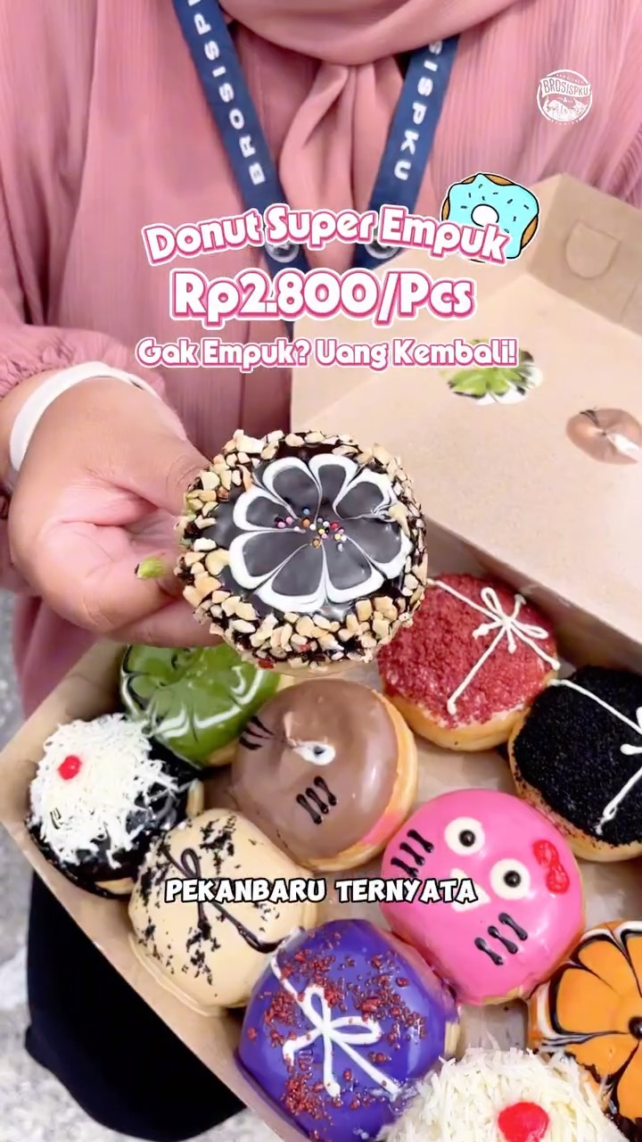 Donat Lembut dan Garansi di Pekanbaru