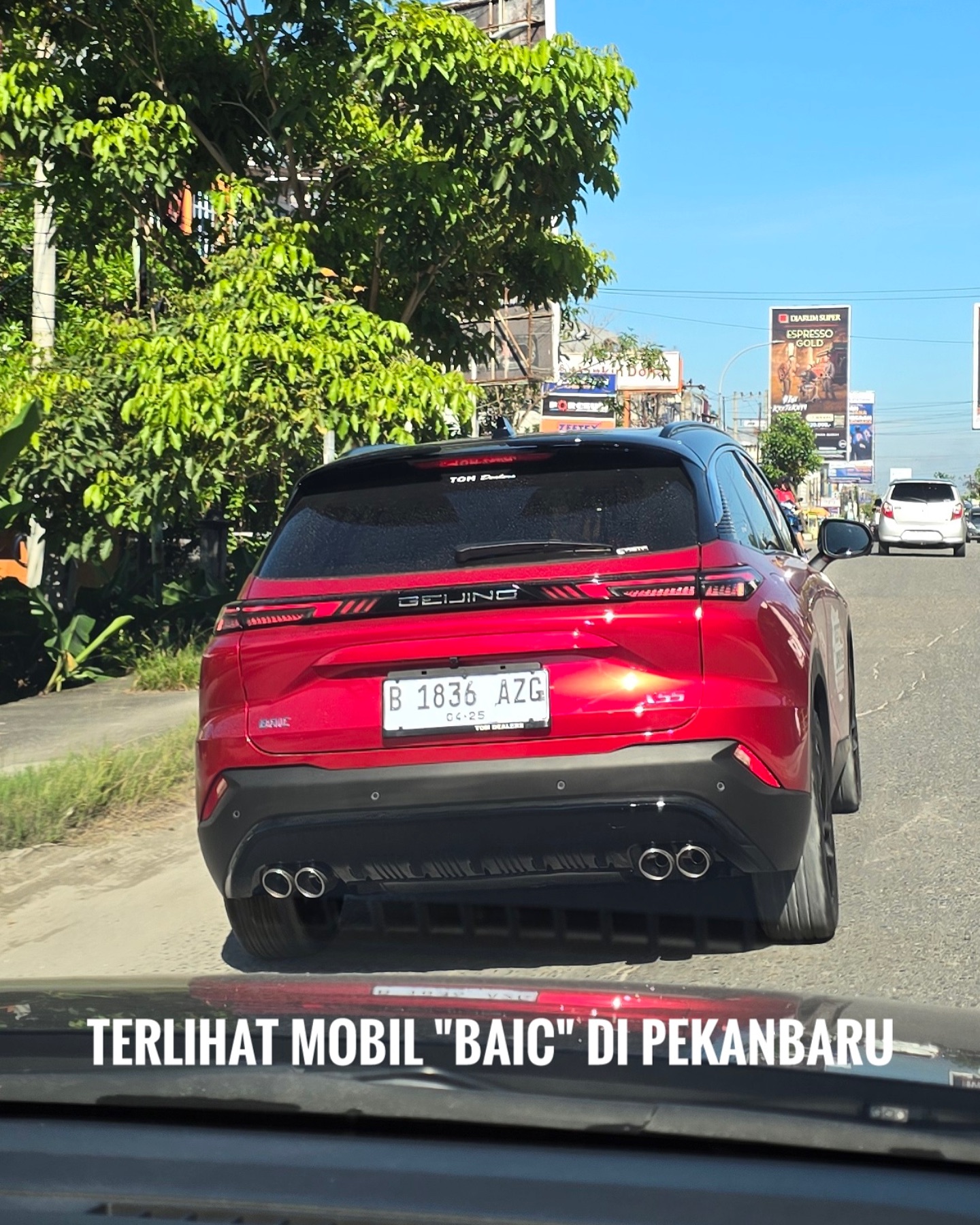Showroom BAIC Baru di Pekanbaru