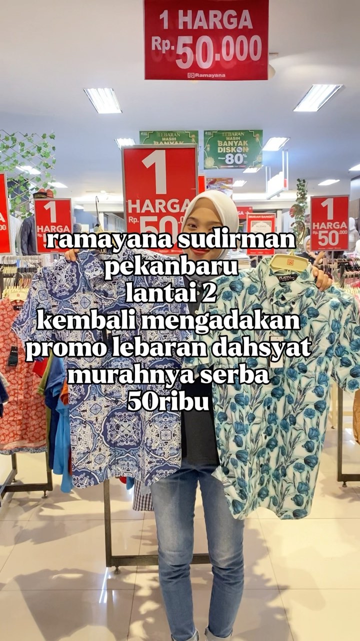 Promo Lebaran Serba 50Ribu di Pekanbaru