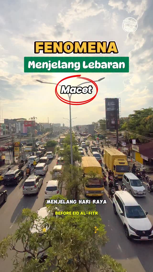 Kesesakan Pekanbaru Menjelang Aidilfitri