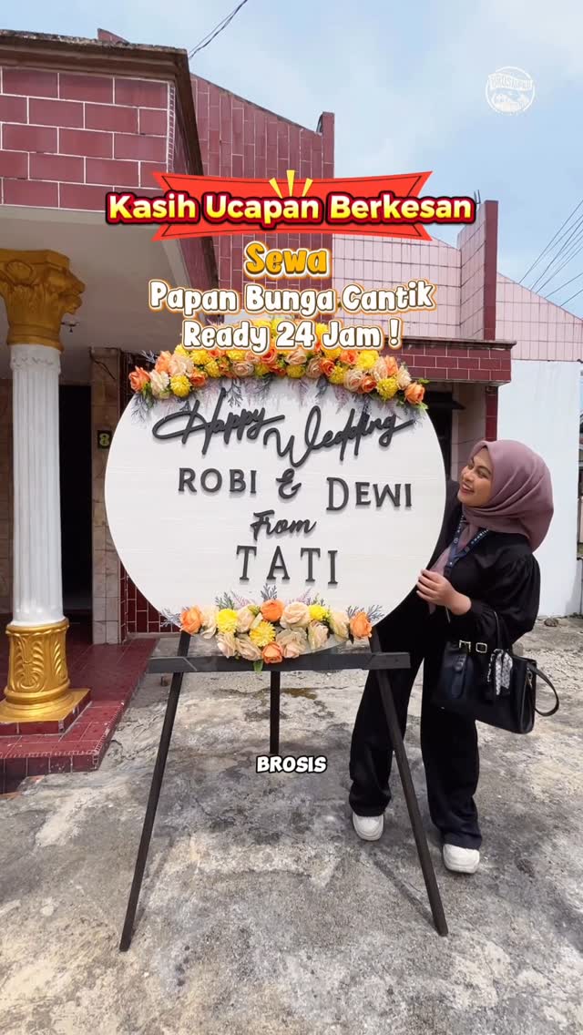 Papan Bunga Unik di Pekanbaru