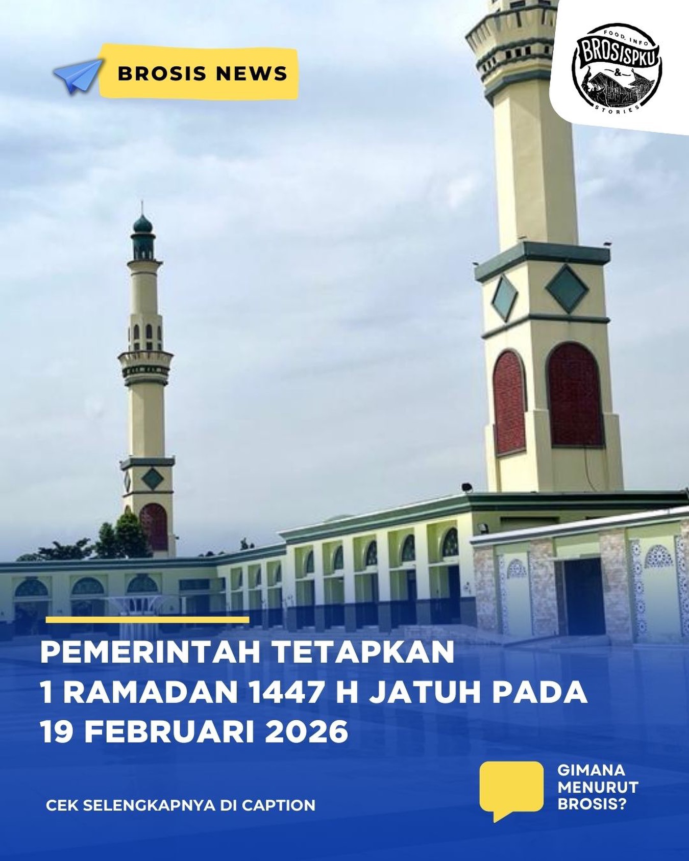 Awal Ramadan 1447 H di Pekanbaru