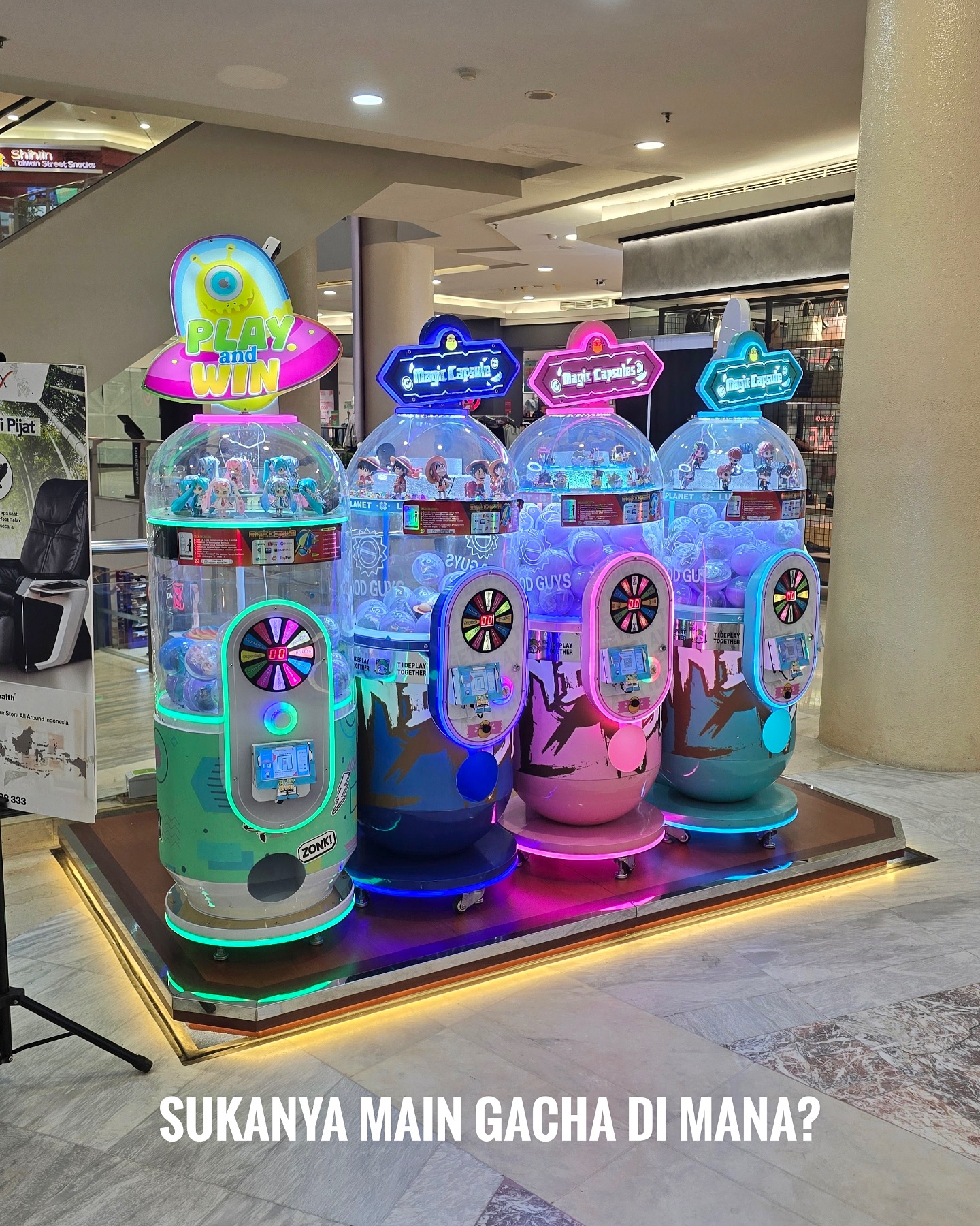 Buru Mesin Gacha Terbaik di Pekanbaru?