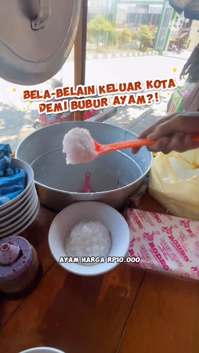 Bubur Ayam Legenda di Pekanbaru