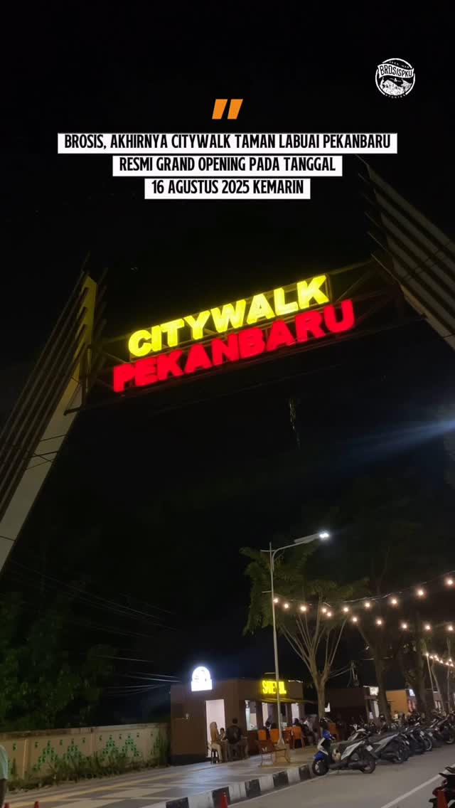 Explore Citywalk Pekanbaru di Taman Labuai