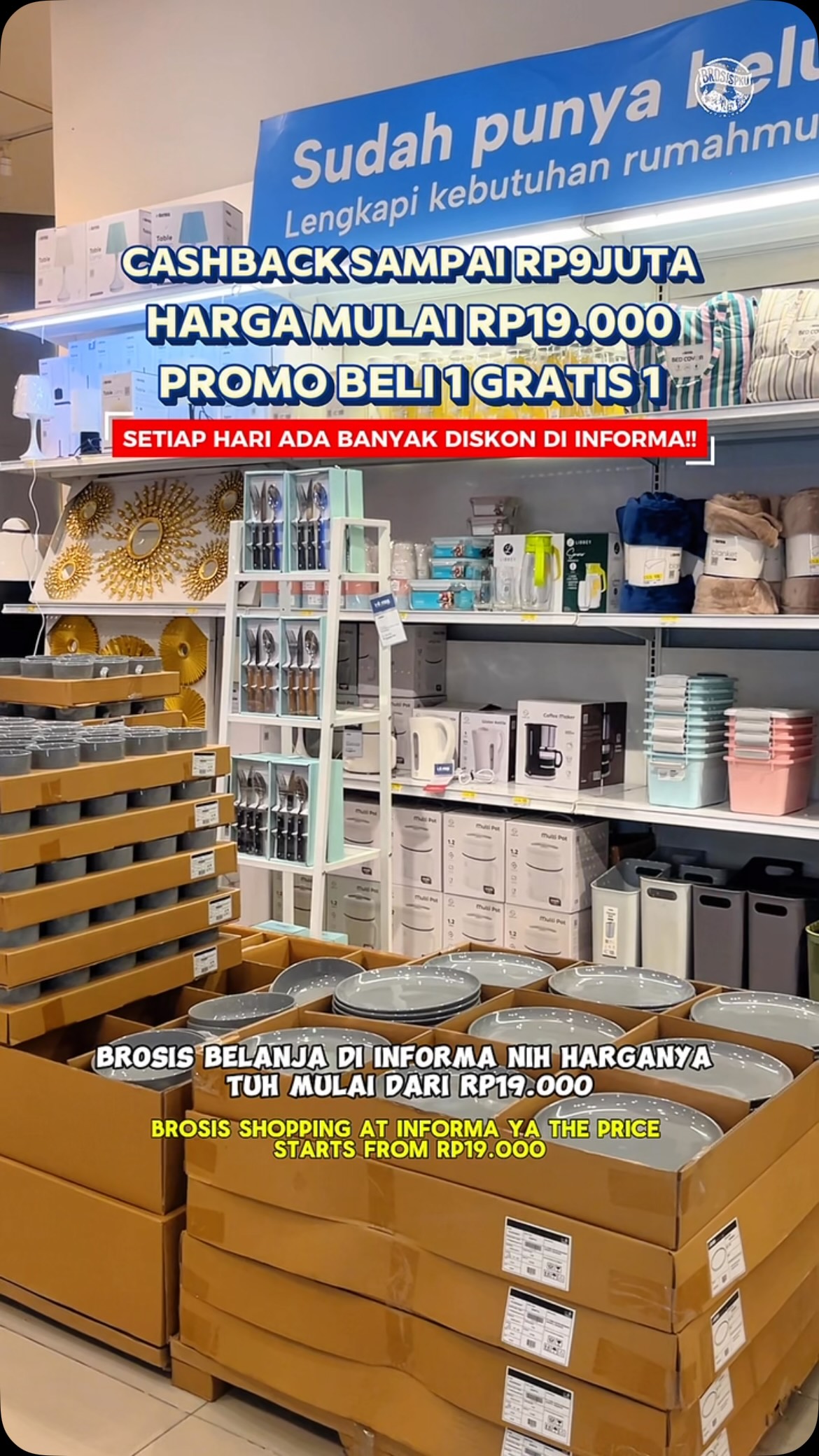 Promo Belanja Furnitur Informa Living World Pekanbaru