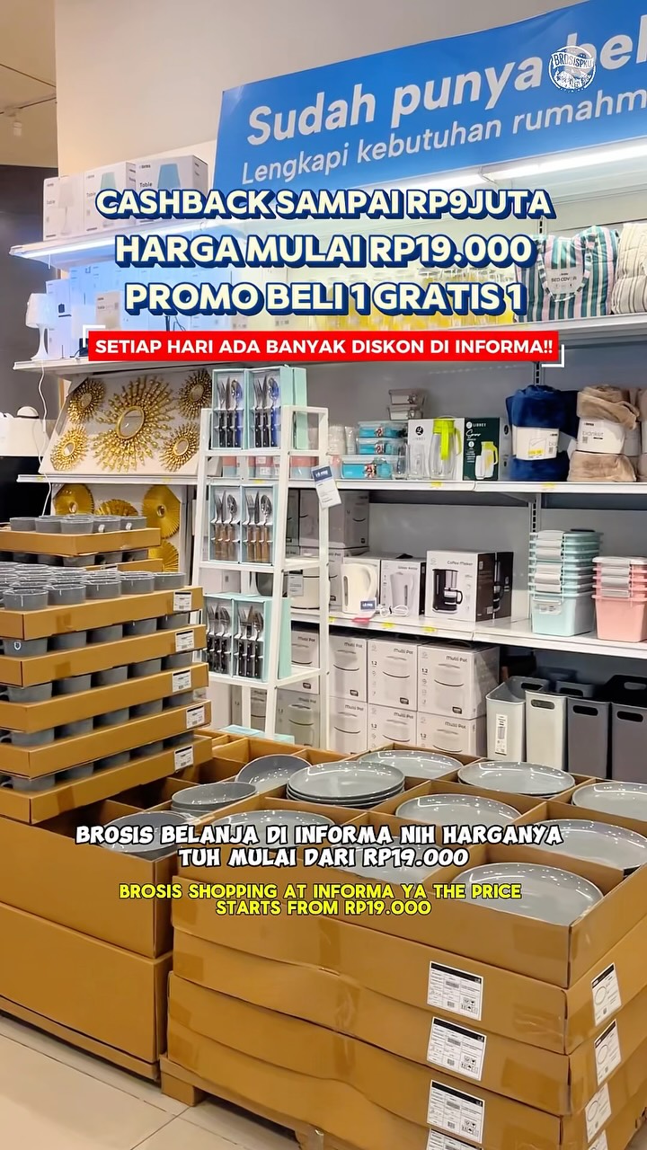페칸바루 Informa Living World 가구 쇼핑 프로모