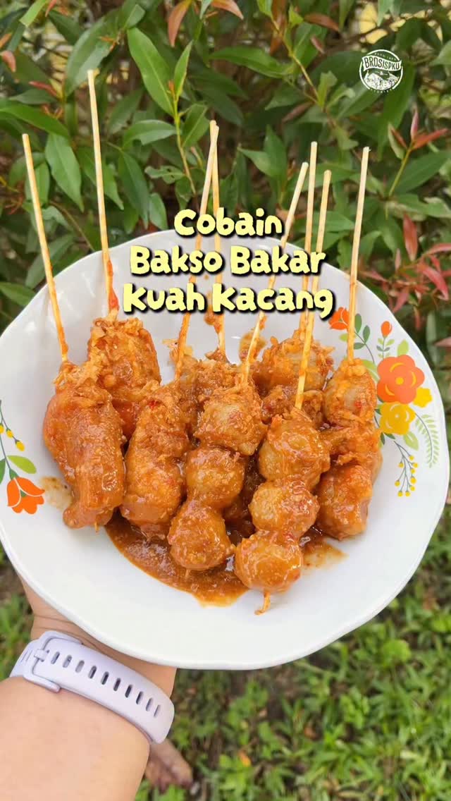 Nikmati Bakso Bakar Kuah Kacang di Pekanbaru
