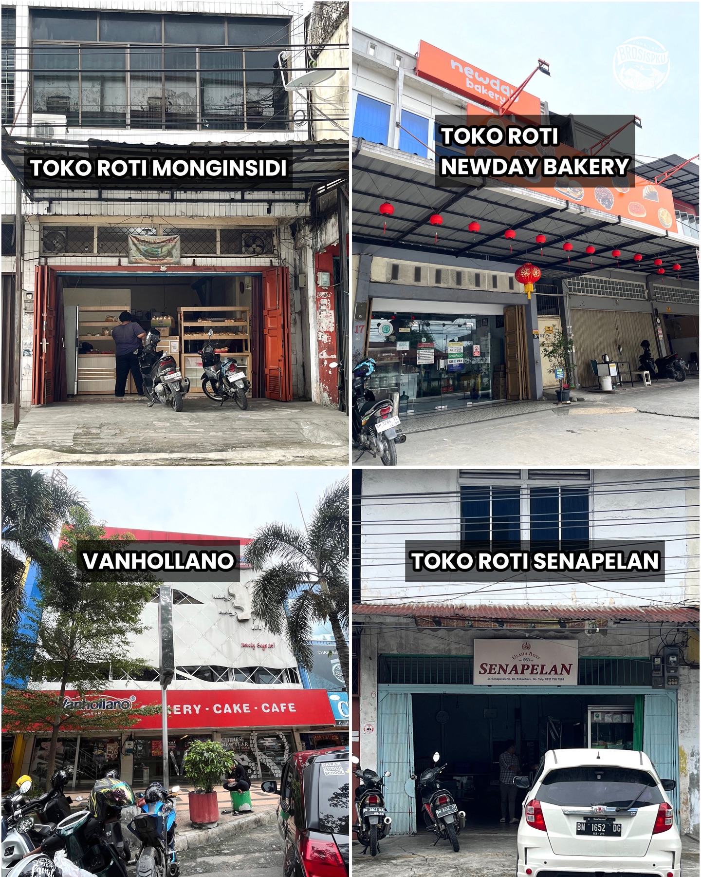 4 Toko Roti Legendaris di Pekanbaru