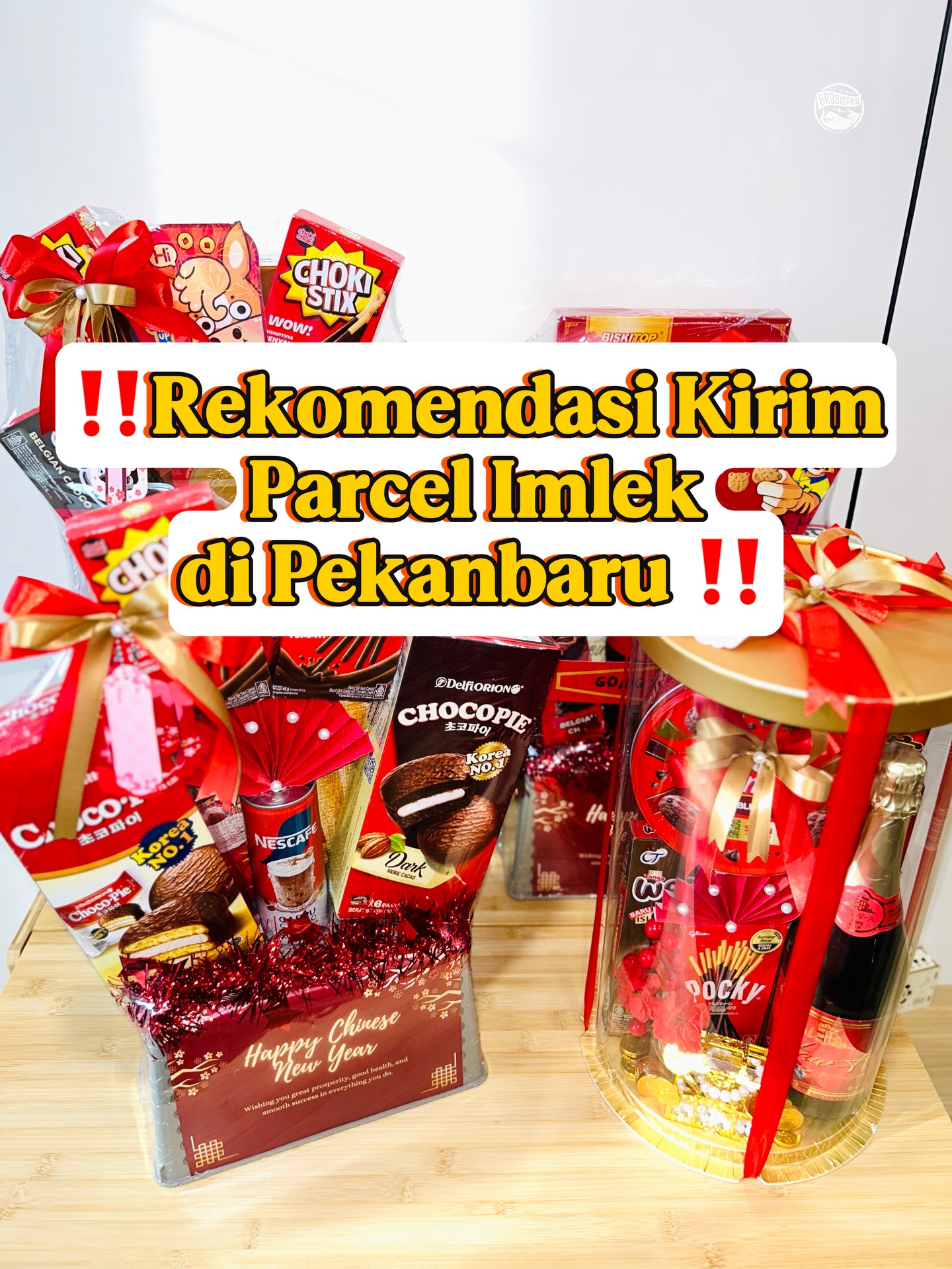 Rekomendasi Kirim Parcel Imlek di Pekanbaru ‼️

Pre Order  Parcel Chinese New Year tanggal 17 Januari sampai 31 Januari 2026 dan Ready 10 Februari
2026

Ada Diskon 8% untuk pemesanan selama PO dengan DP minimal 50%.

Untuk harga parcel mulai dari Rp138.000 ✨✨ (Harga belum termasuk ongkir)

_
@hajeenii_
☎️ 085212170852
_
🔥 Ada apa di Pekanbaru? Cek review @brosispku

🌟 Cek beragam highlight di Instagram @brosispku

🍻 Ingin tampil di brosispku? Hubungi WA tim iklan @brosispku di bio

🌐 Follow juga IG: @brosiskerja @brosisdeal @brosisid @brosisproperty

#BroSisPKU #Pekanbaru #pku 
#BroSisPKUparcelimlek