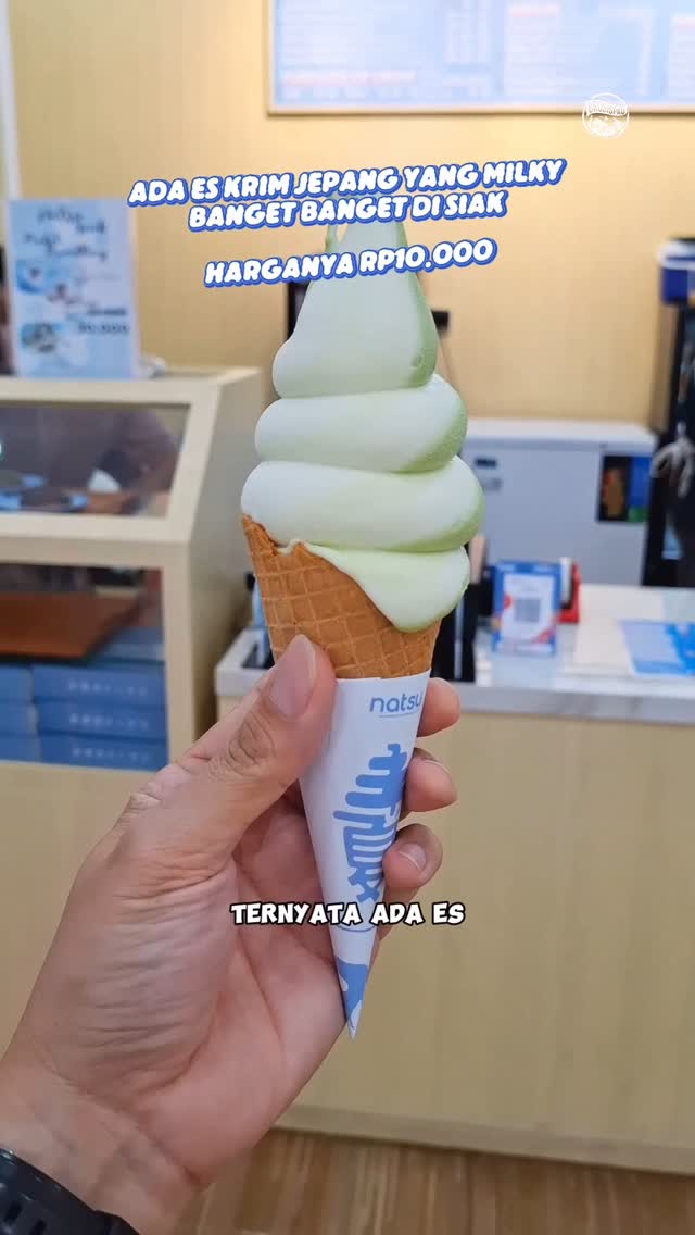 Natsu: Milky Japanese Ice Cream in Pekanbaru