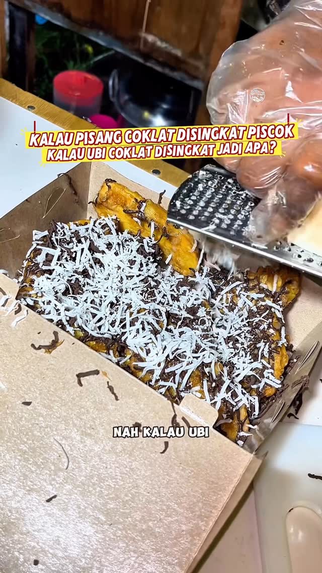 Pekanbaru Chocolate Sweet Potato Treat