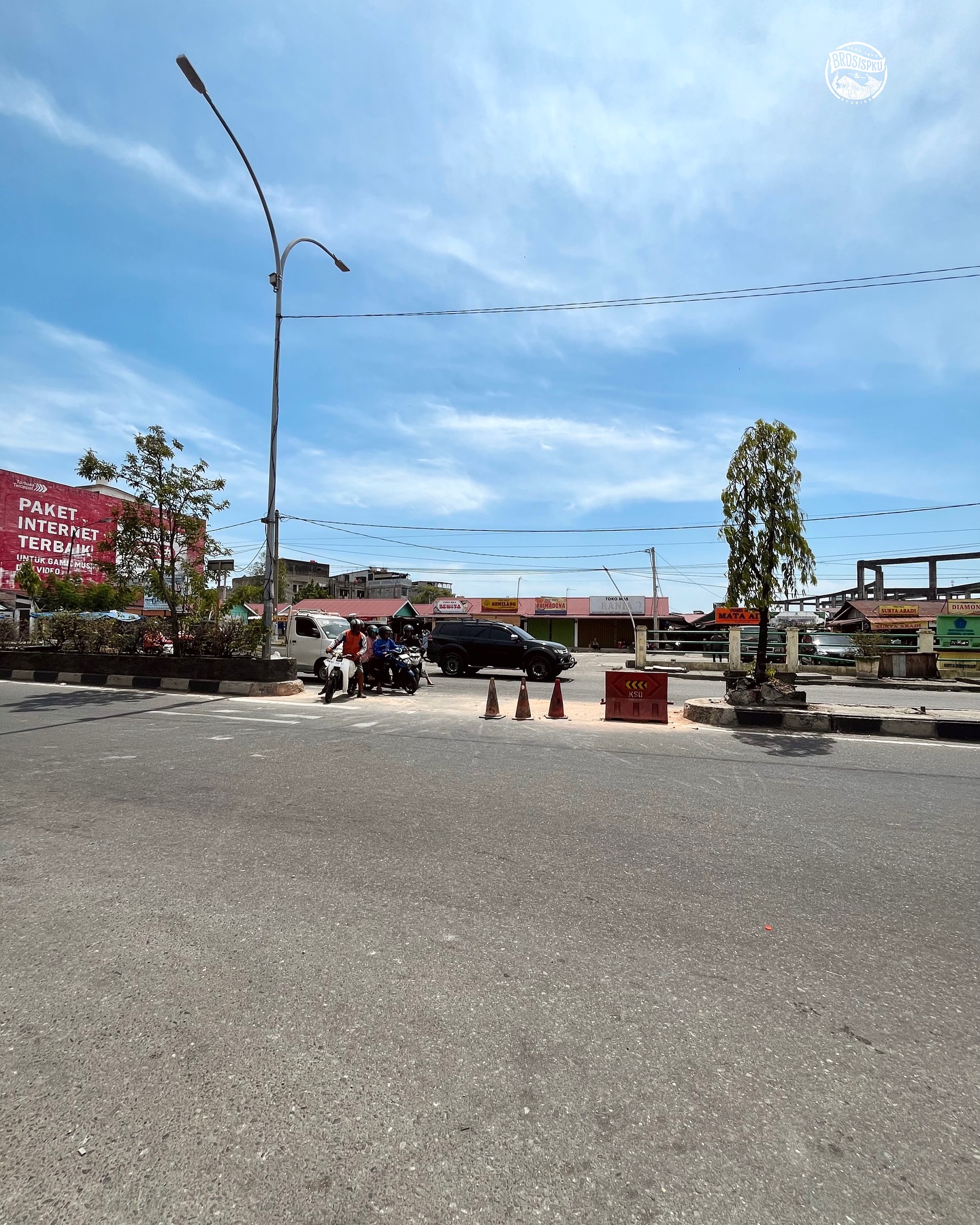 U-Turn Pekanbaru di Pasar Cik Puan